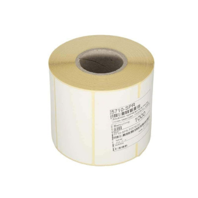Etikett címke 80x40mm PP 1000 db/tekercs