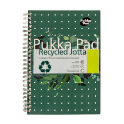 Spirálfüzet A5 vonalas RCA/5/110 110 lap környezetbarát Spirálfüzet Pukka Pad
