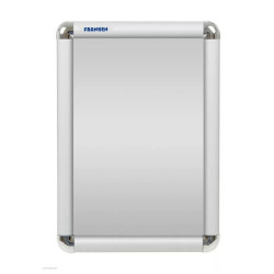 Képkeret alu pattintós A4 25mm keret 24x32,7cm Franken Vizuál, irányító tábla Franken