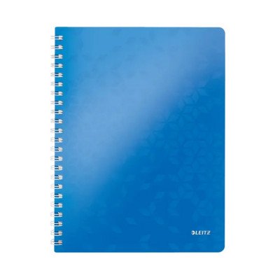 Spirálfüzet A4 vonalas Wow 4637 Leitz kék