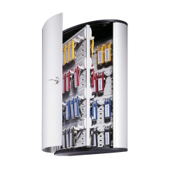 Kulcskazetta 72db-os Durable ezüst Kulcsjelölő címke, kulcsdoboz Durable