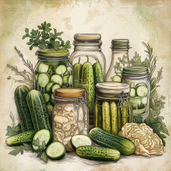 Falinaptár képes lemeznaptár 300x300mm, Farmer’s Market Realsystem 2027.