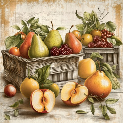 Falinaptár képes lemeznaptár 300x300mm, Farmer’s Market Realsystem 2027.
