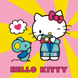 Falinaptár képes lemeznaptár 300x300mm, Hello Kitty Realsystem 2027.