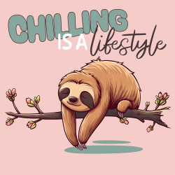 Falinaptár képes lemeznaptár 300x300mm, Lazy Sloths Realsystem 2027.