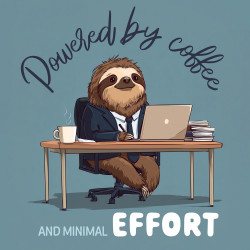 Falinaptár képes lemeznaptár 300x300mm, Lazy Sloths Realsystem 2027.