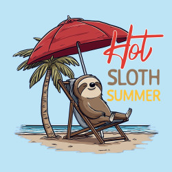Falinaptár képes lemeznaptár 300x300mm, Lazy Sloths Realsystem 2027.