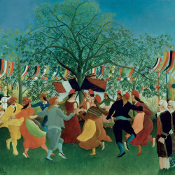 Falinaptár képes lemeznaptár 300x300mm, Henri Rousseau Realsystem 2027. Napló Realsystem