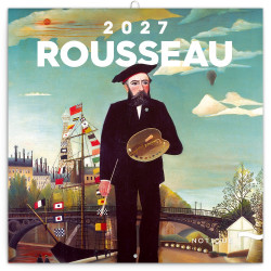 Falinaptár képes lemeznaptár 300x300mm, Henri Rousseau Realsystem 2027. Napló Realsystem