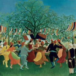 Falinaptár képes lemeznaptár 300x300mm, Henri Rousseau Realsystem 2027. Napló Realsystem