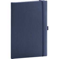Klasszikus notesz Balacron borítással dark blue, pontozott, 15x21cm, Presco Napló Presco