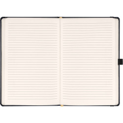 Klasszikus notesz Aprint borítással black, vonalas, 15x21cm, Presco Napló Presco