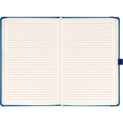 Klasszikus notesz Aprint borítással blue, vonalas, 15x21cm, Presco Napló Presco