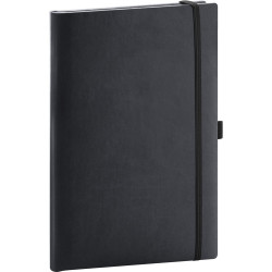 Klasszikus notesz Aprint borítással black, pontozott, 15x21cm, Presco Napló Presco