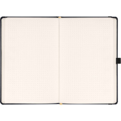 Klasszikus notesz Aprint borítással black, pontozott, 15x21cm, Presco Napló Presco