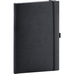 Klasszikus notesz Aprint borítással black, pontozott, 15x21cm, Presco Napló Presco