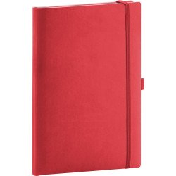 Klasszikus notesz Aprint borítással red, pontozott, 15x21cm, Presco Napló Presco