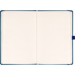 Klasszikus notesz Aprint borítással blue, pontozott, 15x21cm, Presco Napló Presco