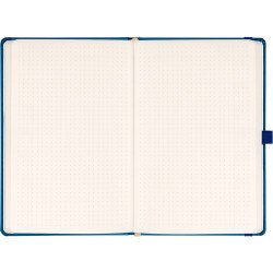 Klasszikus notesz Aprint borítással blue, pontozott, 15x21cm, Presco Napló Presco