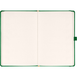 Klasszikus notesz Aprint borítással green, pontozott, 15x21cm, Presco Napló Presco