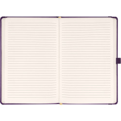 Klasszikus notesz Aprint borítással Neo purple, vonalas, 15x21cm, Presco Napló Presco