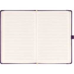 Klasszikus notesz Aprint borítással Neo purple, vonalas, 15x21cm, Presco Napló Presco