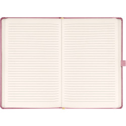 Klasszikus notesz Aprint borítással Neo pink, vonalas, 15x21cm, Presco Napló Presco