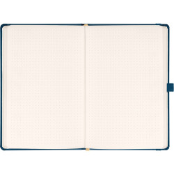 Klasszikus notesz Aprint borítással Neo blue, pontozott, 15x21cm, Presco Napló Presco