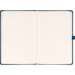 Klasszikus notesz Aprint borítással Neo blue, pontozott, 15x21cm, Presco Napló Presco