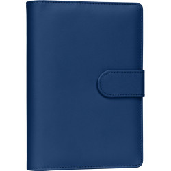 Gyűrűs kalendárium heti beosztású royal blue 125x190mm, Presco Napló Presco