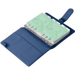 Gyűrűs kalendárium heti beosztású royal blue 125x190mm, Presco Napló Presco