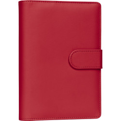 Gyűrűs kalendárium heti beosztású bright red 125x190mm, Presco Napló Presco