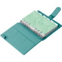 Gyűrűs kalendárium heti beosztású turquoise 125x190mm, Presco