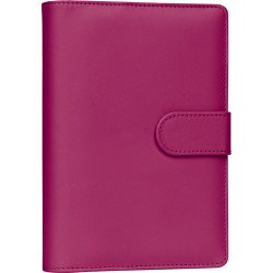Gyűrűs kalendárium heti beosztású fuchsia 125x190mm, Presco Napló Presco