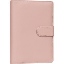 Gyűrűs kalendárium heti beosztású blush pink 125x190mm, Presco Napló Presco