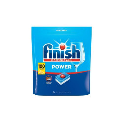 Mosogatógép tabletta 100 db/doboz Finish Power All in 1 Lemon Gépi mosogatás Finish