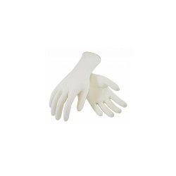 Gumikesztyű latex púderes XS 100 db/doboz GMT Super Gloves fehér Gumikesztyű GMT