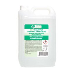 Szaniter tisztítószer 5 liter Nature Green Öko Vízkőoldás, szanitertisztítás Dymol