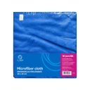 Törlőkendő mikroszálas 40 x 40 cm 300 g/m2 10 darab/csomag Bluering® Kék