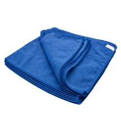 Törlőkendő mikroszálas 32 x 32 cm 300 g/m2 10 darab/csomag Bluering® Kék Szivacsok, kendők, súrolók Bluering