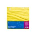 Törlőkendő mikroszálas 32 x 32 cm 300 g/m2 10 darab/csomag Bluering® Sárga
