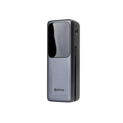 Powerbank beépített kábellel, 27 000 mAh PD 140W 2xUSB-C + USB-A Platinet fekete Powerbank Platinet