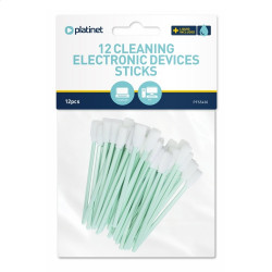 Elektronikai tisztítókészlet, habszivacsos pálcikával, tisztítóoldattal, antisztatikus, alkoholmentes Platinet Tisztító kendő számtech Platinet